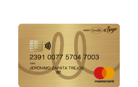Tarjeta de Crédito Carulla Mastercard Gold Tuya Web