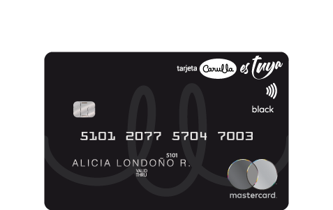 Tarjeta Éxito Mastercard Black