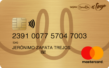 Tarjeta de Crédito Carulla Mastercard Gold Tuya Web