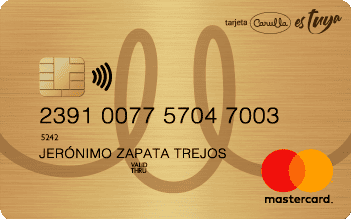 Tarjeta de Crédito Carulla Mastercard Gold Tuya Web