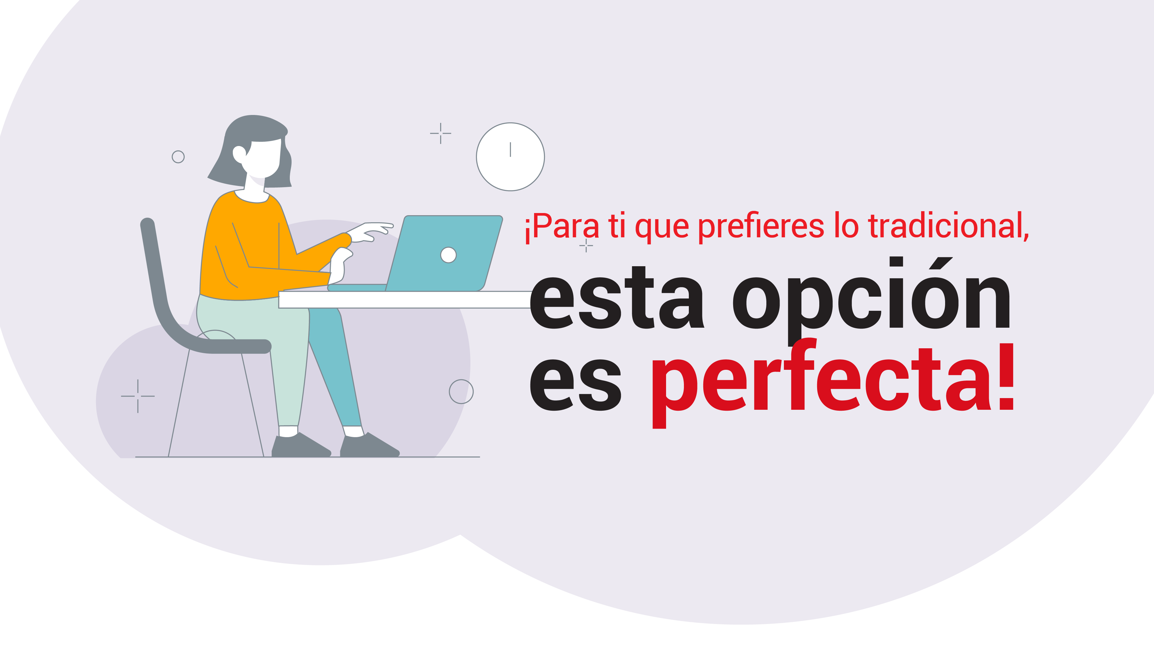 ¡Para ti que prefieres lo tradicional, esta opción es perfecta!