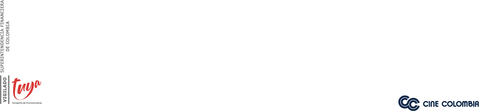 Footer Cinecolombia
