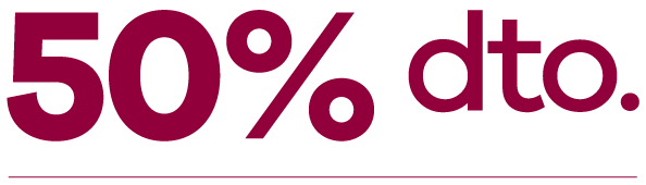 50% dto.