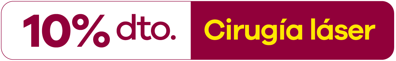 10% dto. Cirugía láser