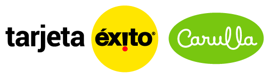 Logos de la Tarjeta Éxito y Carulla