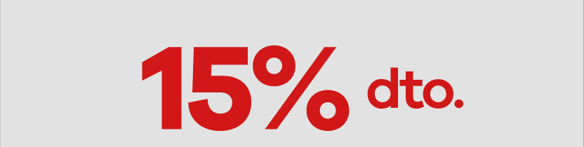 15% de descuento