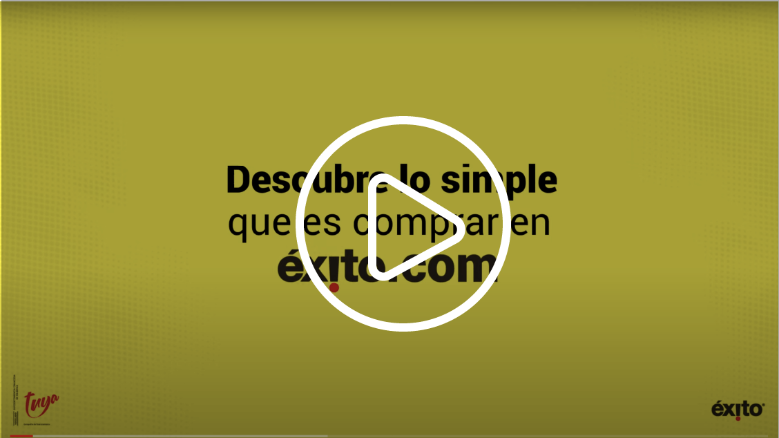 Imagen Video como comprar en exito.com