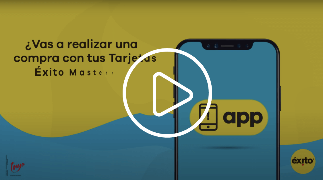 Imagen Video como comprar en exito.com