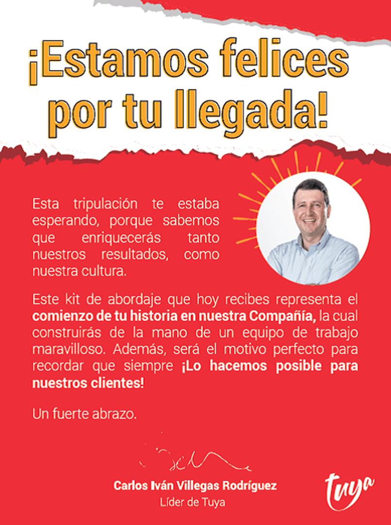 Bienvenida Carlos