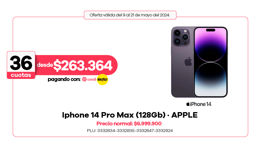 Oferta - iPhone 14 Pro Max (128 Gb) - Apple