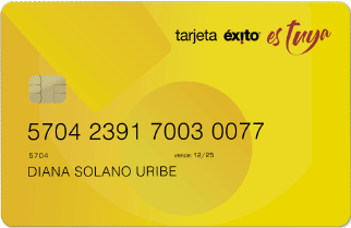 Imagen Tarjeta Éxito