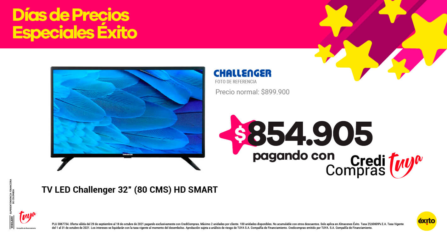Promoción TV Challenger