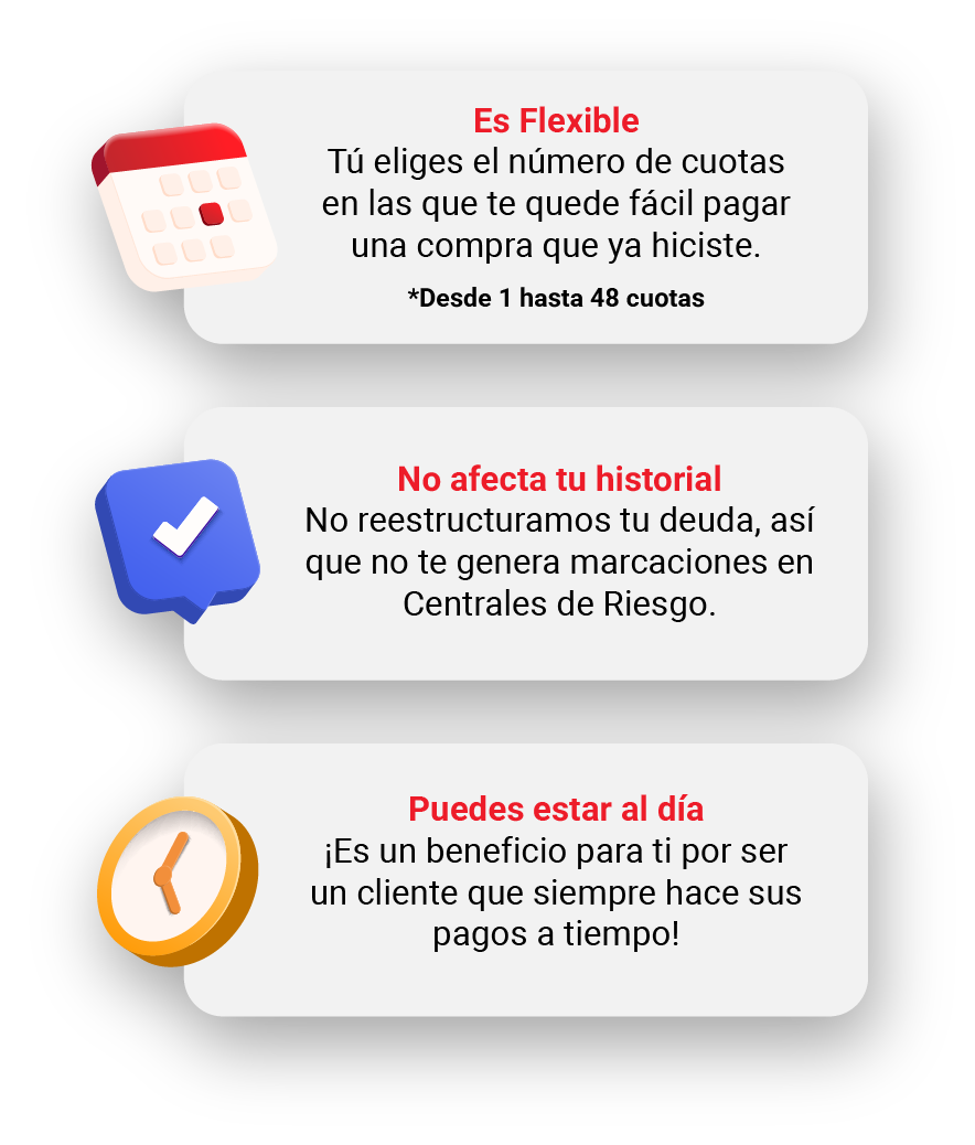 Beneficios de Flexicuota