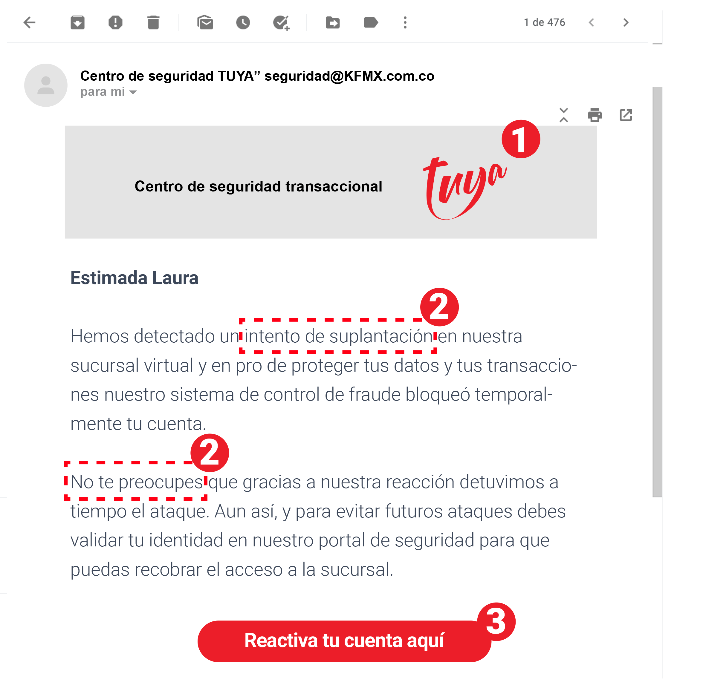 Imagen Mail con Link