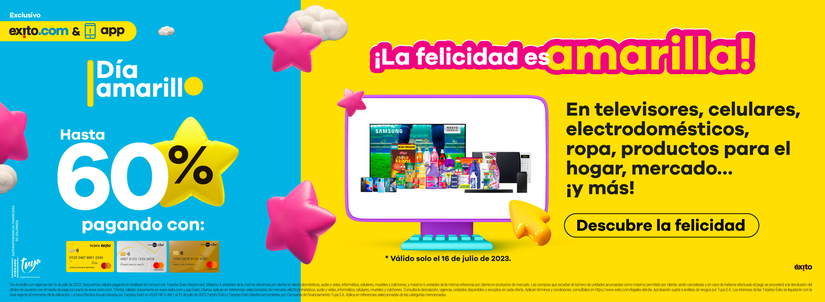 Oferta flash - Día redondo