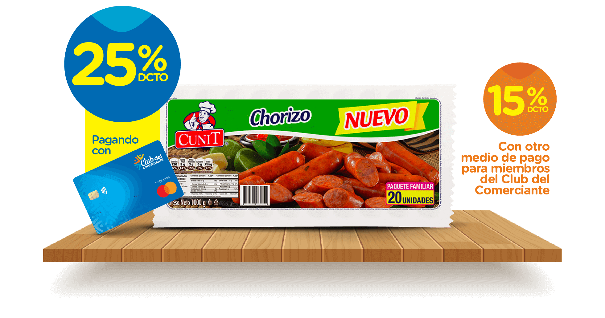 Imagen promoción Chorizo Cunit
