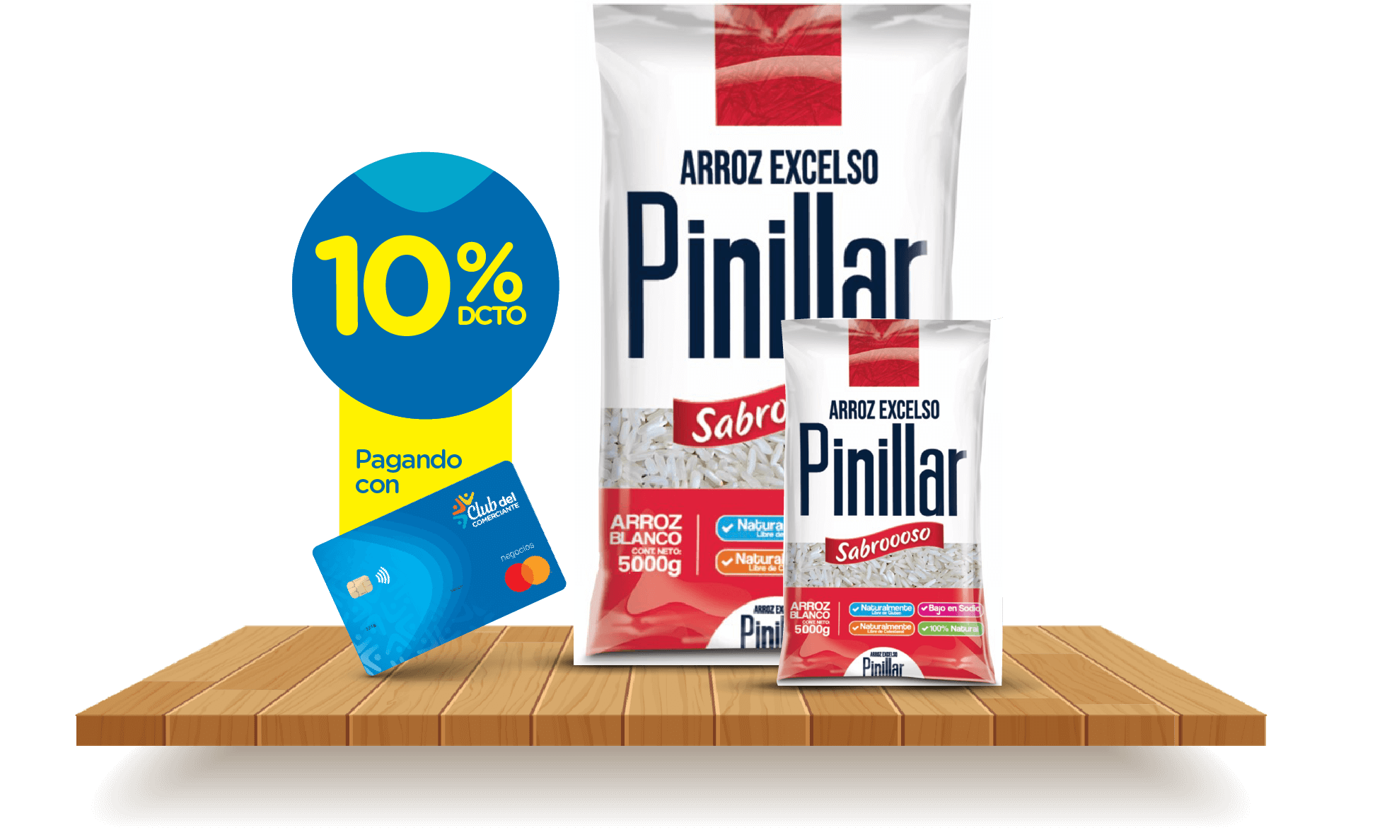 Imagen promoción Arroz Blanco Pinillar
