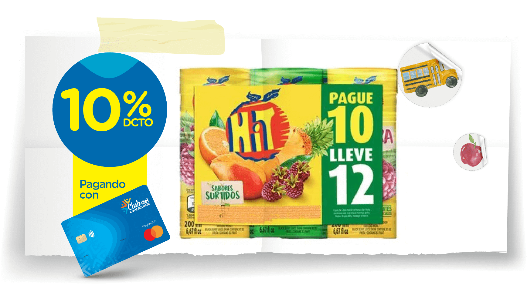 Imagen promoción refresco Hit