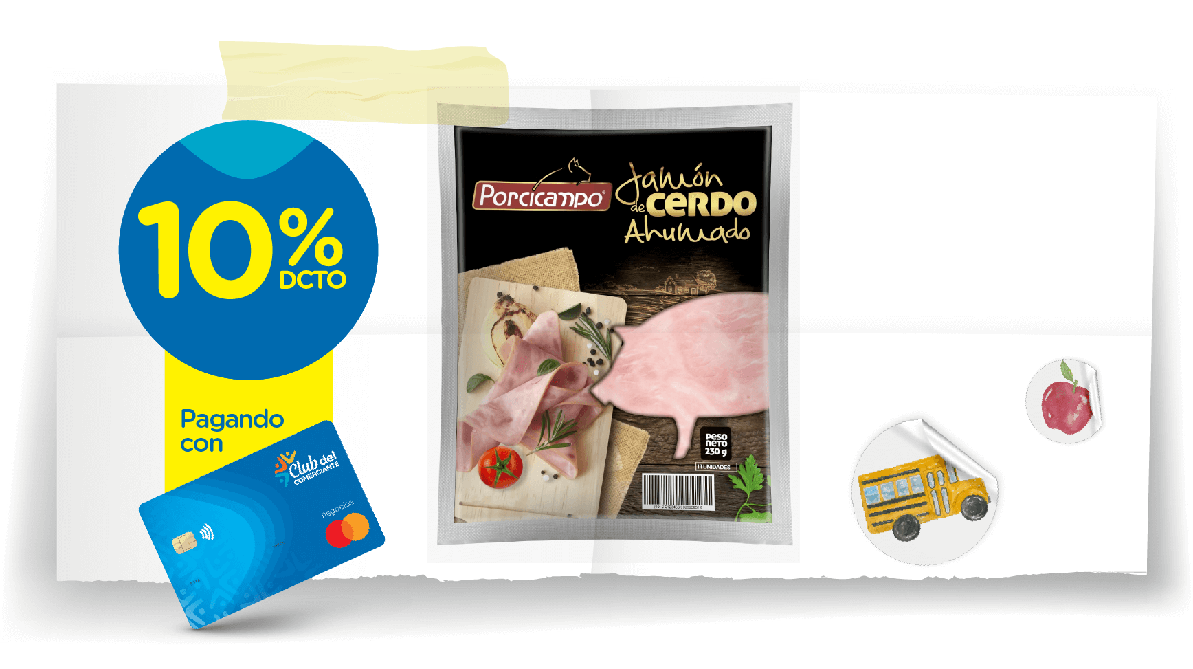 Imagen promoción jamón de cerdo premium