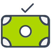 Icono beneficio no cobro de intereses