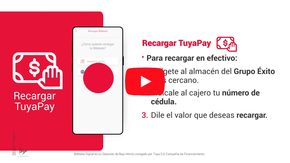 Recargar efectivo