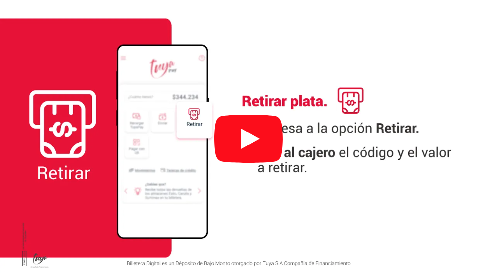 Retirar plata