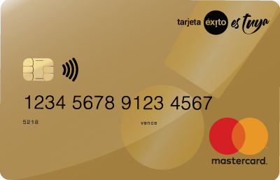 Tarjeta Éxito